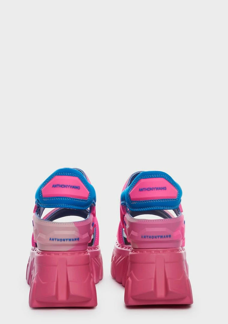Cheap ๐ Anthony Wang Platforms Pink Gooseberry-06 Platform ๐ฉด Sandals โ 4 Anthony Wang Platforms Pink Gooseberry-06 Platform Sandals