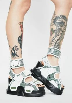 Anthony Wang Mulberry Platform Sandals