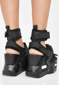 Anthony Wang Daily Hustle Platform Sandals Platforms