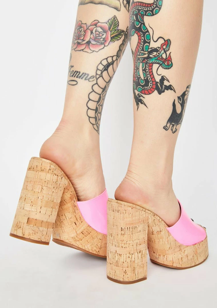 Flash Sale 😀 ROC 🥾 Boots Australia Barbie Cashew Block 👠 Heels 😉 4 ROC Boots Australia Barbie Cashew Block Heels