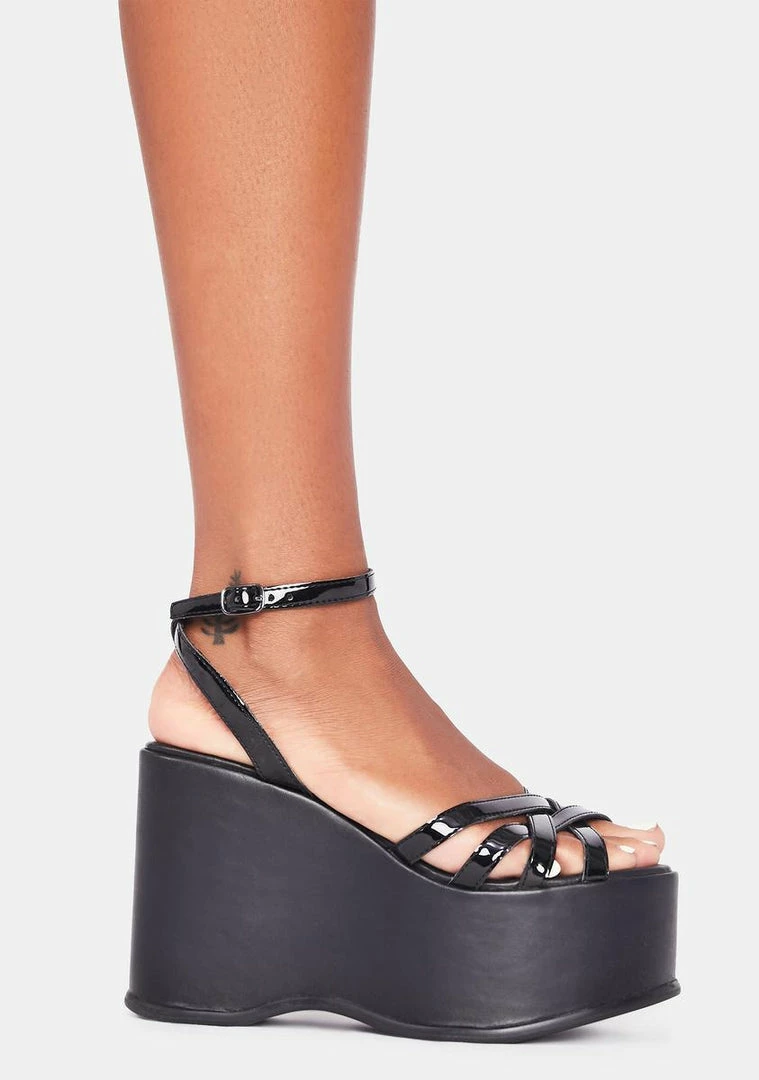 Best Sale ๐ ROC ๐ฅพ Boots Australia Platforms Black Roxie Platform ๐ฉด Sandals ๐ 2 ROC Boots Australia Platforms Black Roxie Platform Sandals