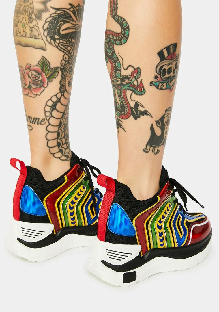 Best reviews of ๐ Anthony Wang Rainbow Raisin Chunky Wedge ๐ Sneakers Platforms ๐ฅ 4 Anthony Wang Rainbow Raisin Chunky Wedge Sneakers Platforms