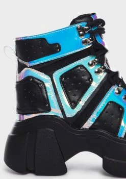 Anthony Wang Black Passionfruit-03 Wedge Sneakers