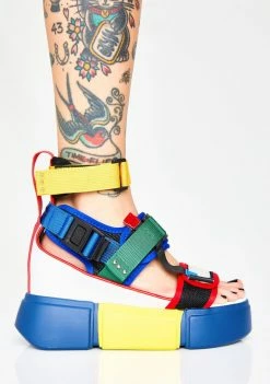 Anthony Wang Star Light Star Brite Platform Sandals Platforms