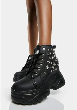 Anthony Wang Black Date-03 Sneakers Classic Sneakers