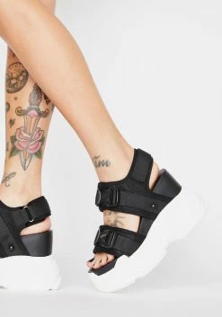 Anthony Wang Peach Platform Sandals