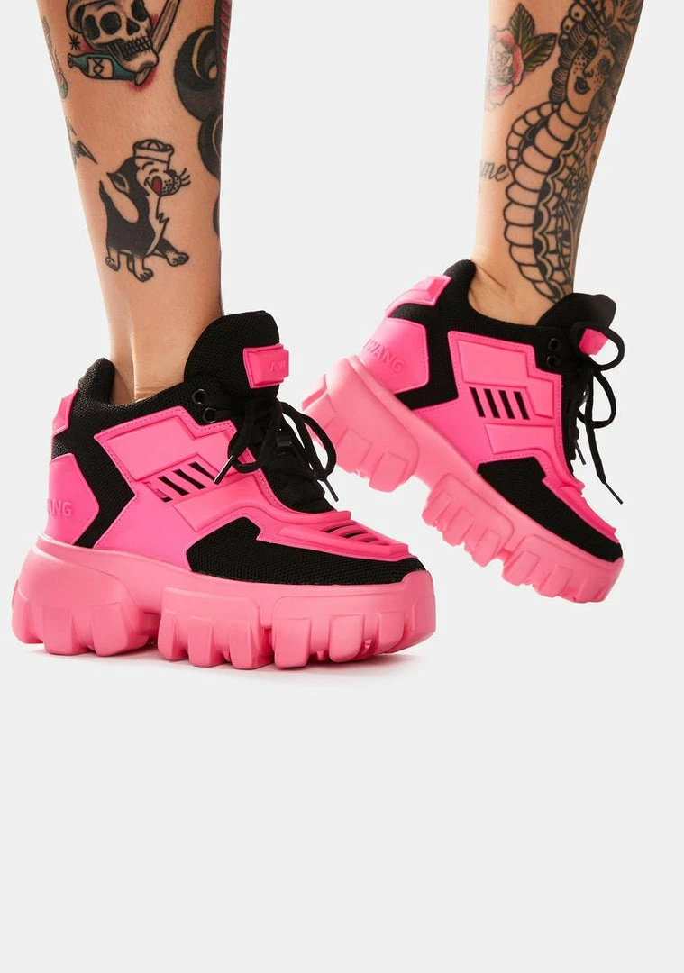 Outlet ๐ Anthony Wang Pink Psycho ๐ฌ Candy Platform ๐ Sneakers ๐ 2 Anthony Wang Pink Psycho Candy Platform Sneakers