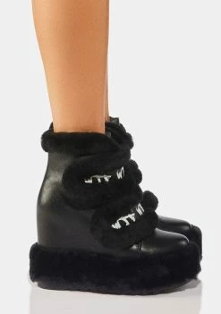 Anthony Wang Dizzy Dream Wedge Boots