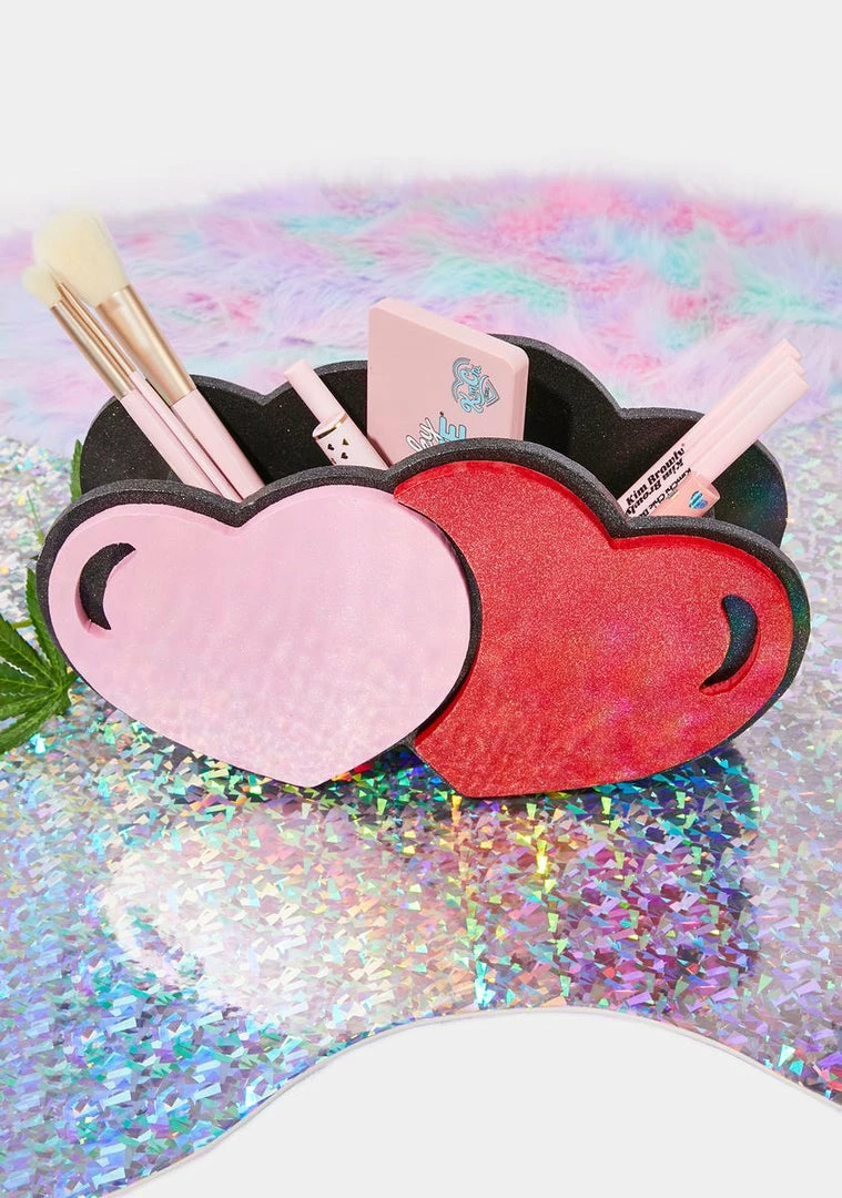 Top 10 ✨ For Her Vanity Tools & Accessories Hearts Makeup Brush Holder ⭐ 1 For Her Vanity Tools & Accessories Hearts Makeup Brush Holder