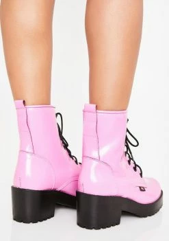 ROC Boots Australia Bubblegum Chisel Boots