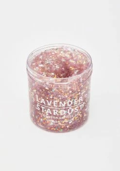 New ๐ฏ Lavender Stardust Rose Quartz Aloe Vera Glitter Gel Face & Body โ 5 Lavender Stardust Rose Quartz Aloe Vera Glitter Gel Face & Body