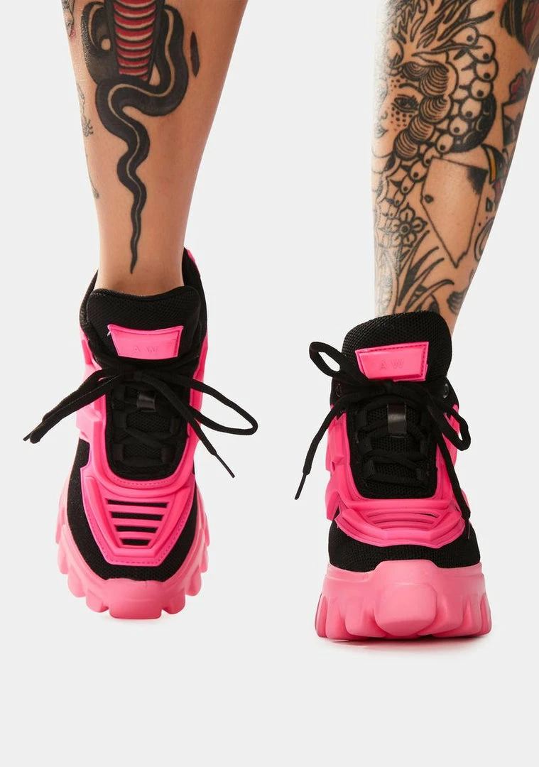 Outlet ๐ Anthony Wang Pink Psycho ๐ฌ Candy Platform ๐ Sneakers ๐ 3 Anthony Wang Pink Psycho Candy Platform Sneakers