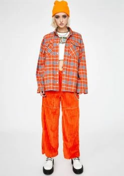 New π Somewhere Nowhere Orange Jumbo Corduroy Pants V.2 Bottoms βοΈ 6 Somewhere Nowhere Orange Jumbo Corduroy Pants V.2 Bottoms