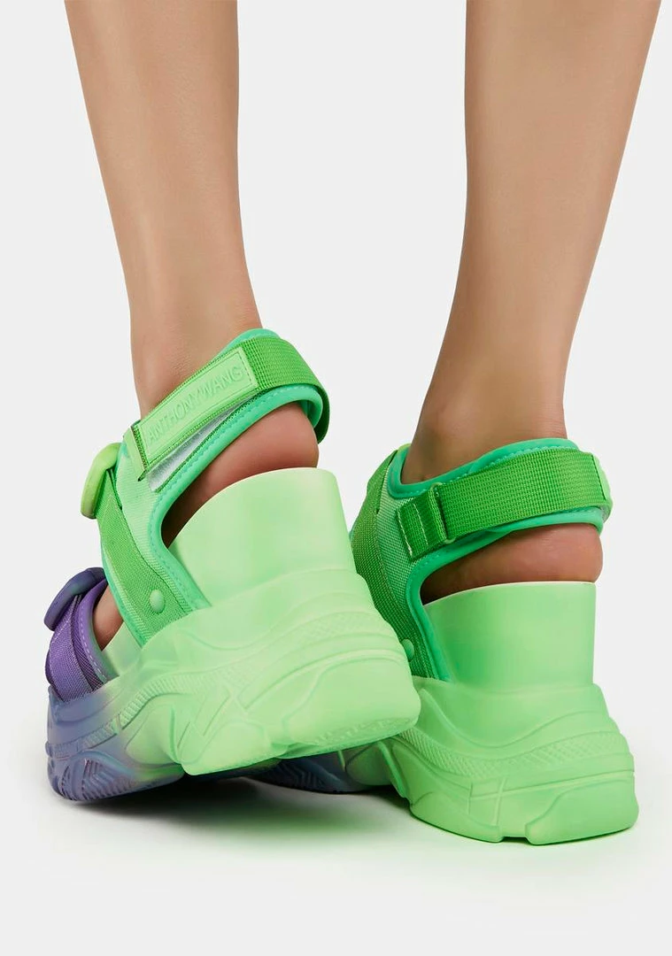 Flash Sale ๐ Anthony Wang Platforms Purple Peach Platform ๐ฉด Sandals ๐ฅ 4 Anthony Wang Platforms Purple Peach Platform Sandals