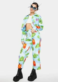 Somewhere Nowhere Forbidden Fruit Twill Trousers