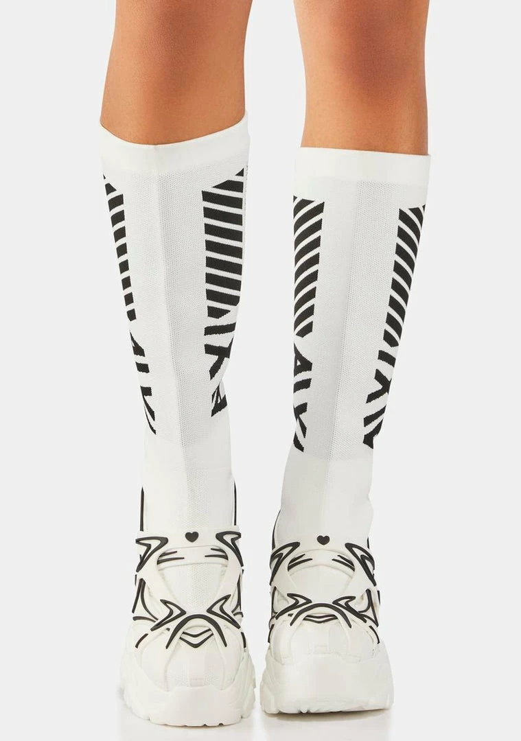 Best Sale ๐ Anthony Wang Platforms White Watermelon Sock ๐ Sneakers โญ 3 Anthony Wang Platforms White Watermelon Sock Sneakers