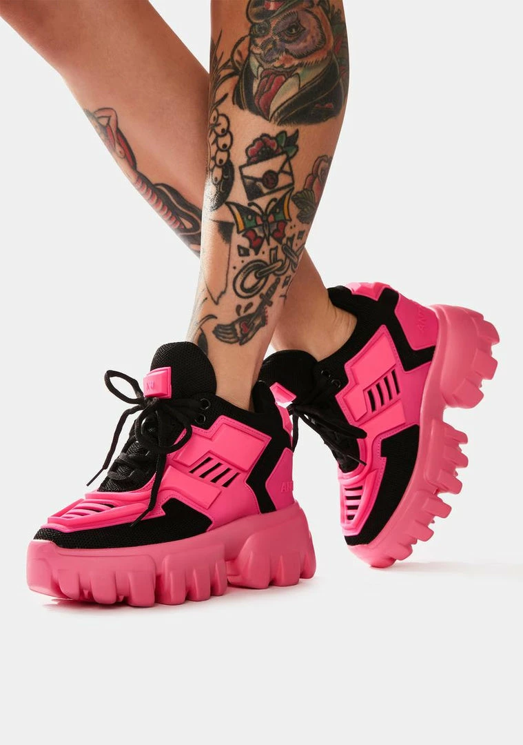 Outlet ๐ Anthony Wang Pink Psycho ๐ฌ Candy Platform ๐ Sneakers ๐ 1 Anthony Wang Pink Psycho Candy Platform Sneakers