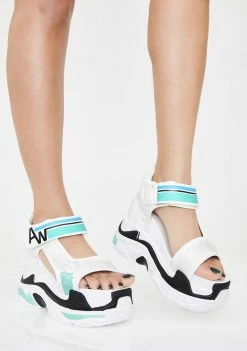 Anthony Wang Platforms Frosted Pop Life Platform Sandals
