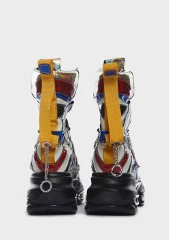 Cheap โค๏ธ Anthony Wang Platform ๐ Sneakers Orange-43 Hologram Wedge ๐ Sneakers ๐ 11 Anthony Wang Platform Sneakers Orange-43 Hologram Wedge Sneakers