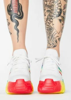 Cheap โญ Anthony Wang White Euphoria Ecstasy Platform ๐ Sneakers ๐ 6 Anthony Wang White Euphoria Ecstasy Platform Sneakers
