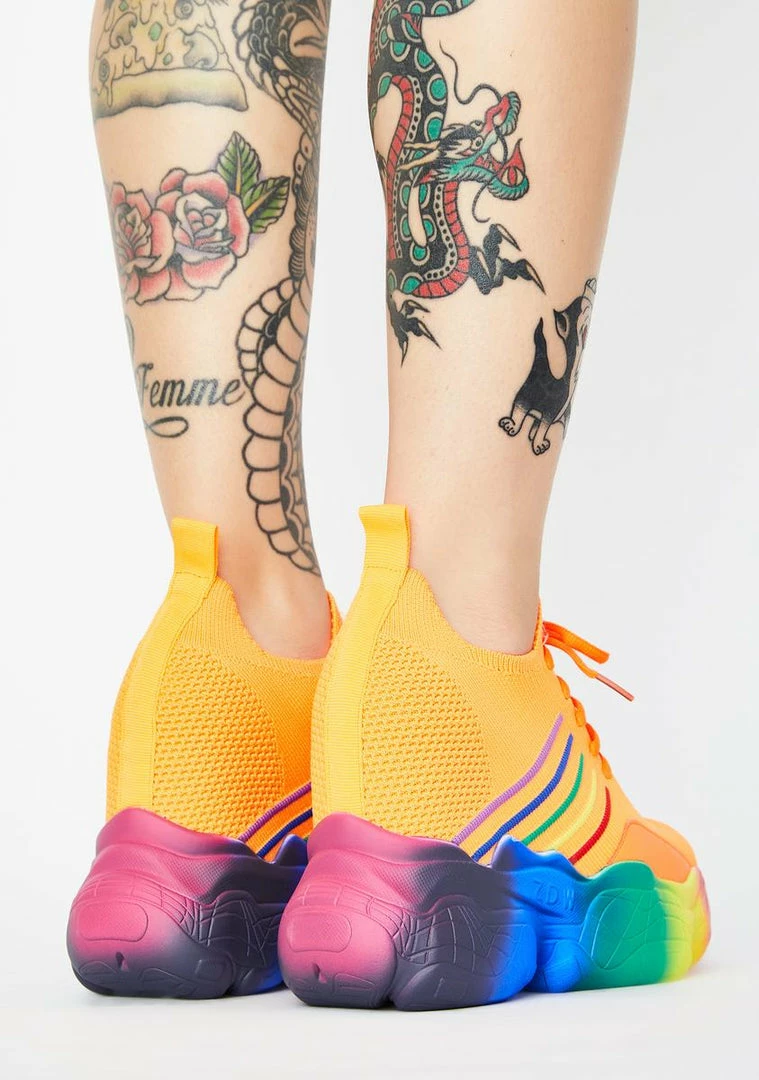 Hot Sale ๐ Anthony Wang Orange Euphoria Ecstasy Platform ๐ Sneakers Platforms ๐ฅ 4 Anthony Wang Orange Euphoria Ecstasy Platform Sneakers Platforms