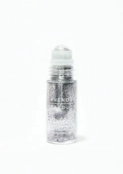 Lavender Stardust Face & Body Galena Roll-On Shimmer Body Glitter