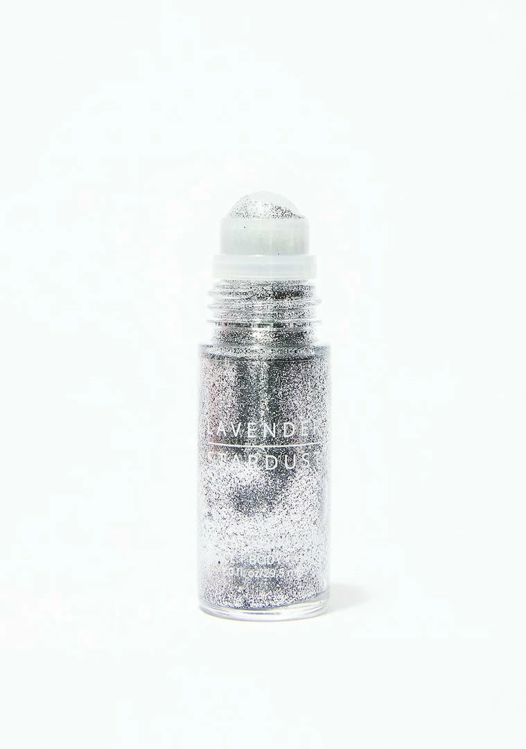 Coupon ⭐ Lavender Stardust Face & Body Galena Roll-On Shimmer Body Glitter 🧨 2 Lavender Stardust Face & Body Galena Roll-On Shimmer Body Glitter