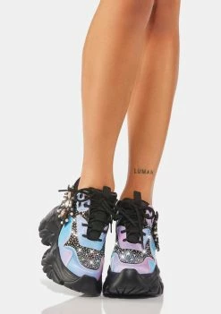 Anthony Wang Holo Watermelon Platform Sneakers