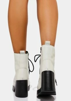 ROC Boots Australia Boots & Booties White Intent Ankle Boots