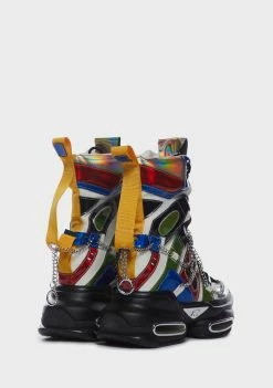 Cheap โค๏ธ Anthony Wang Platform ๐ Sneakers Orange-43 Hologram Wedge ๐ Sneakers ๐ 10 Anthony Wang Platform Sneakers Orange-43 Hologram Wedge Sneakers