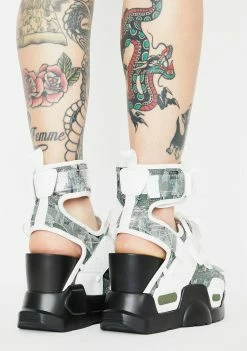 Anthony Wang Mulberry Platform Sandals