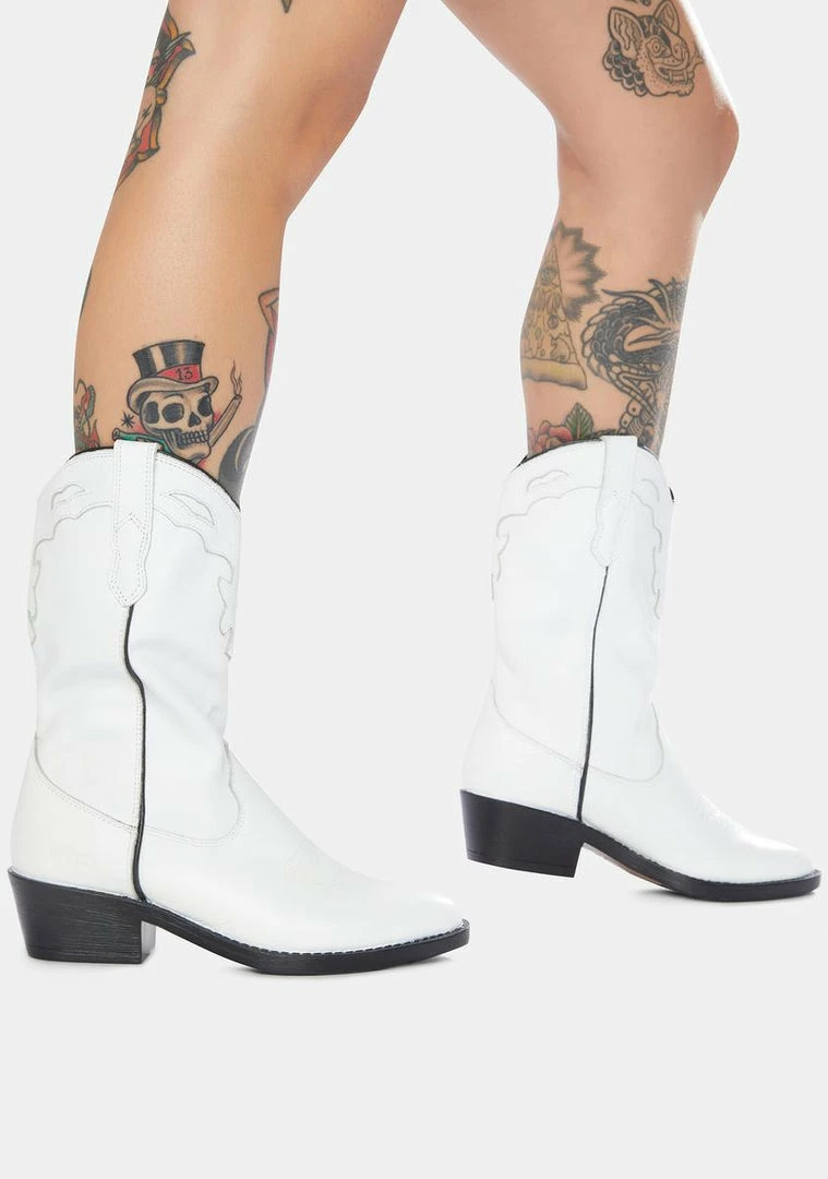 Best reviews of 🎁 ROC 🥾 Boots Australia Indio White Vintage Leather Cowboy 🥾 Boots 🥾 Boots & Booties 🥰 3 ROC Boots Australia Indio White Vintage Leather Cowboy Boots Boots & Booties