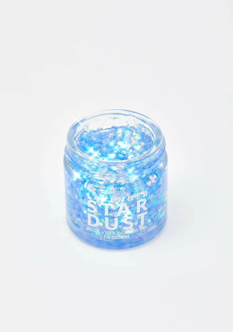 New ✔️ Lavender Stardust Moon Stardust Glitter Gel Pot Face & Body 🤩 3 Lavender Stardust Moon Stardust Glitter Gel Pot Face & Body