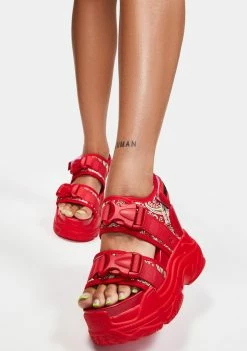 Best Pirce ⌛ Anthony Wang Floral Peach Platform 🩴 Sandals 😀 6 Anthony Wang Floral Peach Platform Sandals