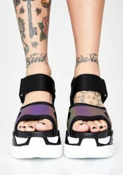 Anthony Wang Itz Litt Platform Sandals