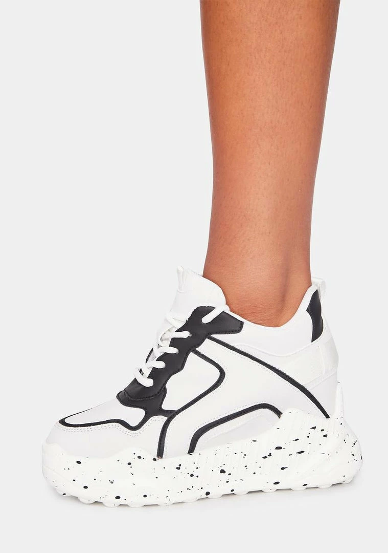 Best Pirce 💯 Anthony Wang Monochrome Durian Platform 👟 Sneakers 💯 2 Anthony Wang Monochrome Durian Platform Sneakers