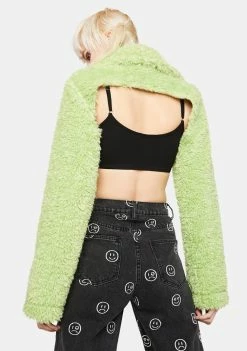Outlet ๐ฅ Somewhere Nowhere Outerwear Las Fluff Sleeve Jacket ๐งจ 7 Somewhere Nowhere Outerwear Las Fluff Sleeve Jacket