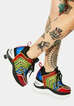 Best reviews of ๐ Anthony Wang Rainbow Raisin Chunky Wedge ๐ Sneakers Platforms ๐ฅ 6 Anthony Wang Rainbow Raisin Chunky Wedge Sneakers Platforms