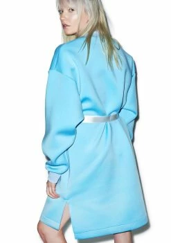 Somewhere Nowhere Dresses Blue Sky Neoprene Dress