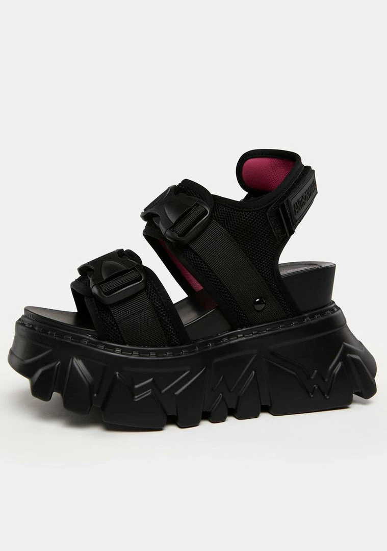 Best Pirce ๐ฅ Anthony Wang Black Goose Berry-03 Platform ๐ฉด Sandals ๐ 5 Anthony Wang Black Goose Berry-03 Platform Sandals
