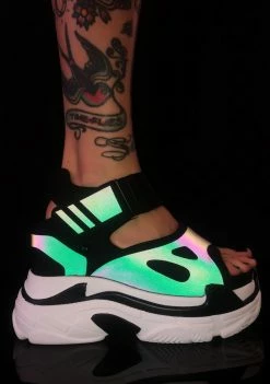 Anthony Wang Itz Litt Platform Sandals
