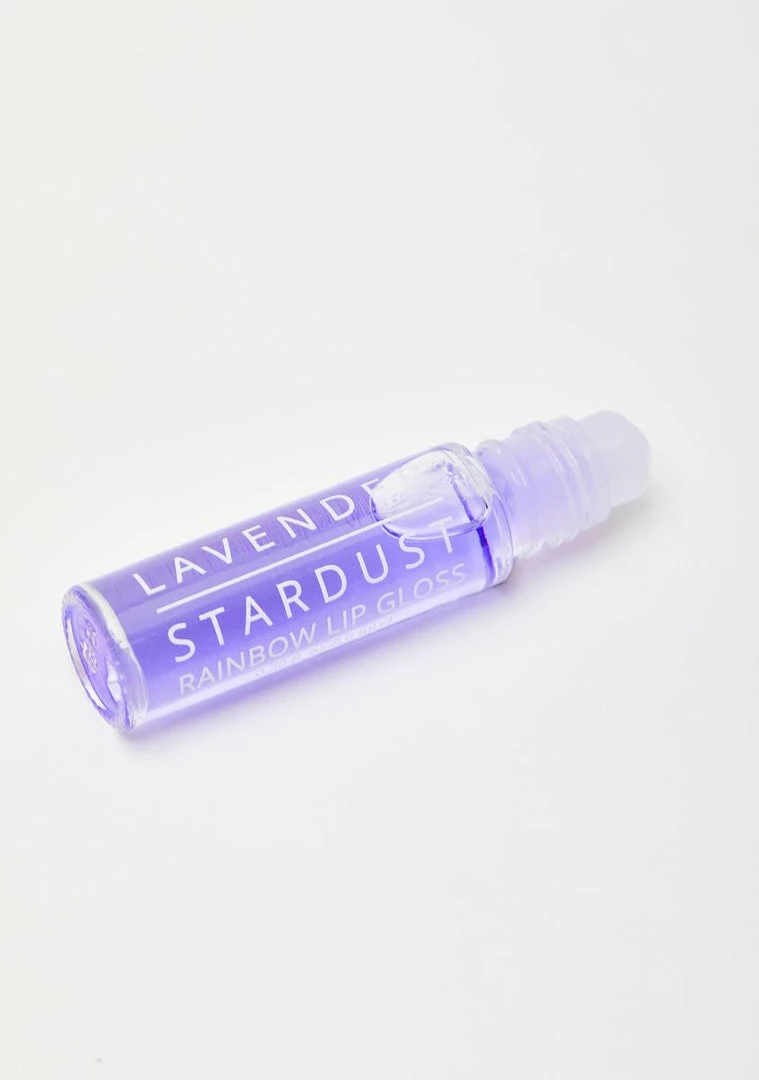 Top 10 ⭐ Lavender Stardust Grape Rainbow Roll On Lip Gloss Lips 🎁 1 Lavender Stardust Grape Rainbow Roll On Lip Gloss Lips