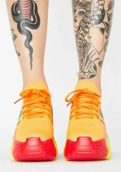Hot Sale ๐ Anthony Wang Orange Euphoria Ecstasy Platform ๐ Sneakers Platforms ๐ฅ 6 Anthony Wang Orange Euphoria Ecstasy Platform Sneakers Platforms