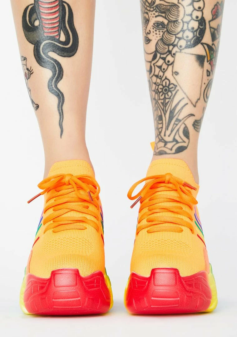 Hot Sale ๐ Anthony Wang Orange Euphoria Ecstasy Platform ๐ Sneakers Platforms ๐ฅ 3 Anthony Wang Orange Euphoria Ecstasy Platform Sneakers Platforms