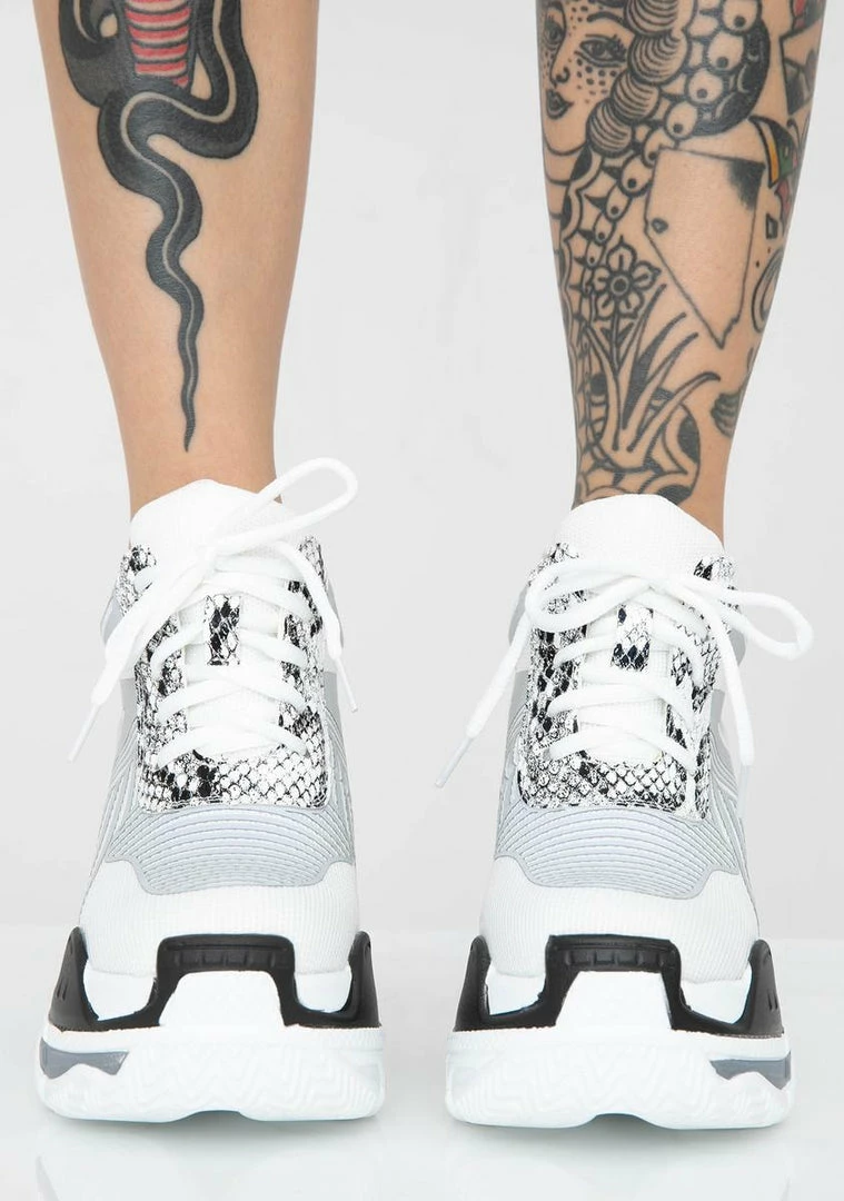 Best Pirce โ๏ธ Anthony Wang Essential Sidekick Reflective ๐ Sneakers Platforms ๐ฅ 3 Anthony Wang Essential Sidekick Reflective Sneakers Platforms