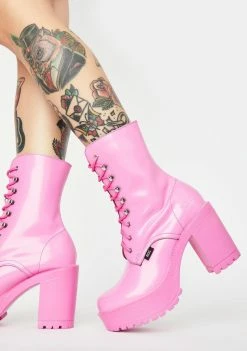 ROC Boots Australia Boots & Booties Pink Lush Ankle Boots