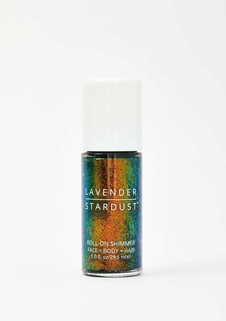 New ๐ Lavender Stardust Face & Body Aurora Roll-On Shimmer Body Glitter โ 4 Lavender Stardust Face & Body Aurora Roll-On Shimmer Body Glitter