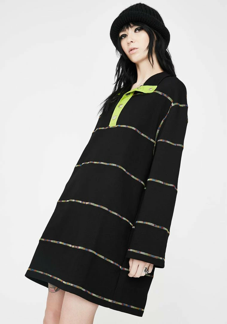 Coupon π Somewhere Nowhere Rainbow Seam Button π Dress β 2 Somewhere Nowhere Rainbow Seam Button Dress