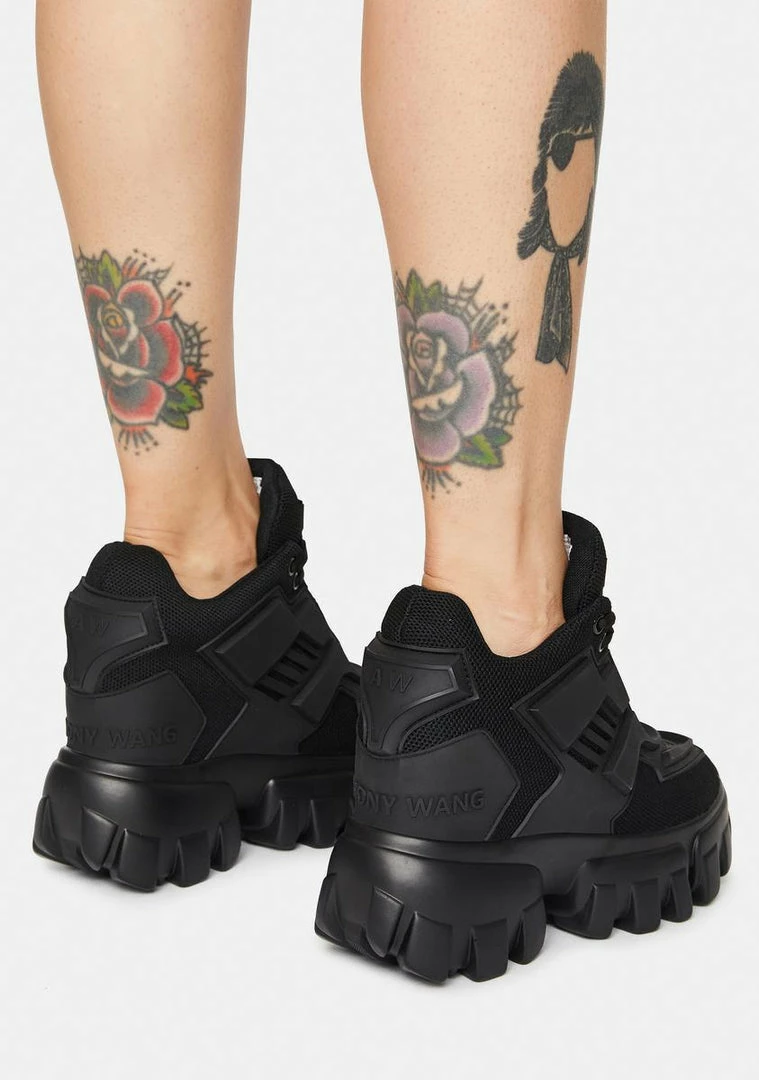Buy ๐ฏ Anthony Wang Blackout Psycho ๐ฌ Candy Platform ๐ Sneakers ๐ 4 Anthony Wang Blackout Psycho Candy Platform Sneakers
