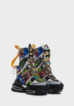 Cheap โค๏ธ Anthony Wang Platform ๐ Sneakers Orange-43 Hologram Wedge ๐ Sneakers ๐ 9 Anthony Wang Platform Sneakers Orange-43 Hologram Wedge Sneakers